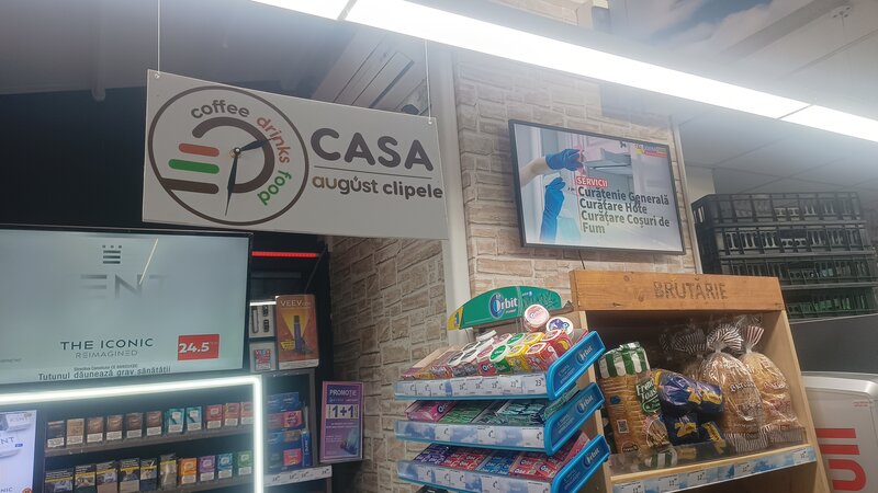 Promovare pe ecrane in magazine de proximitate